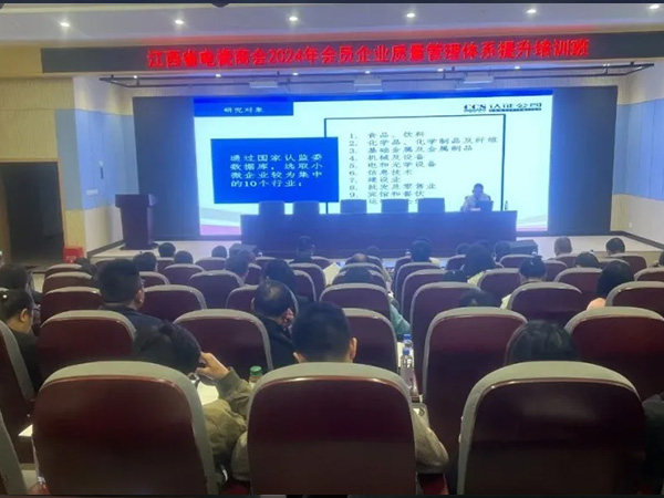 江西省电瓷商会开展会员企业质量管理体系认